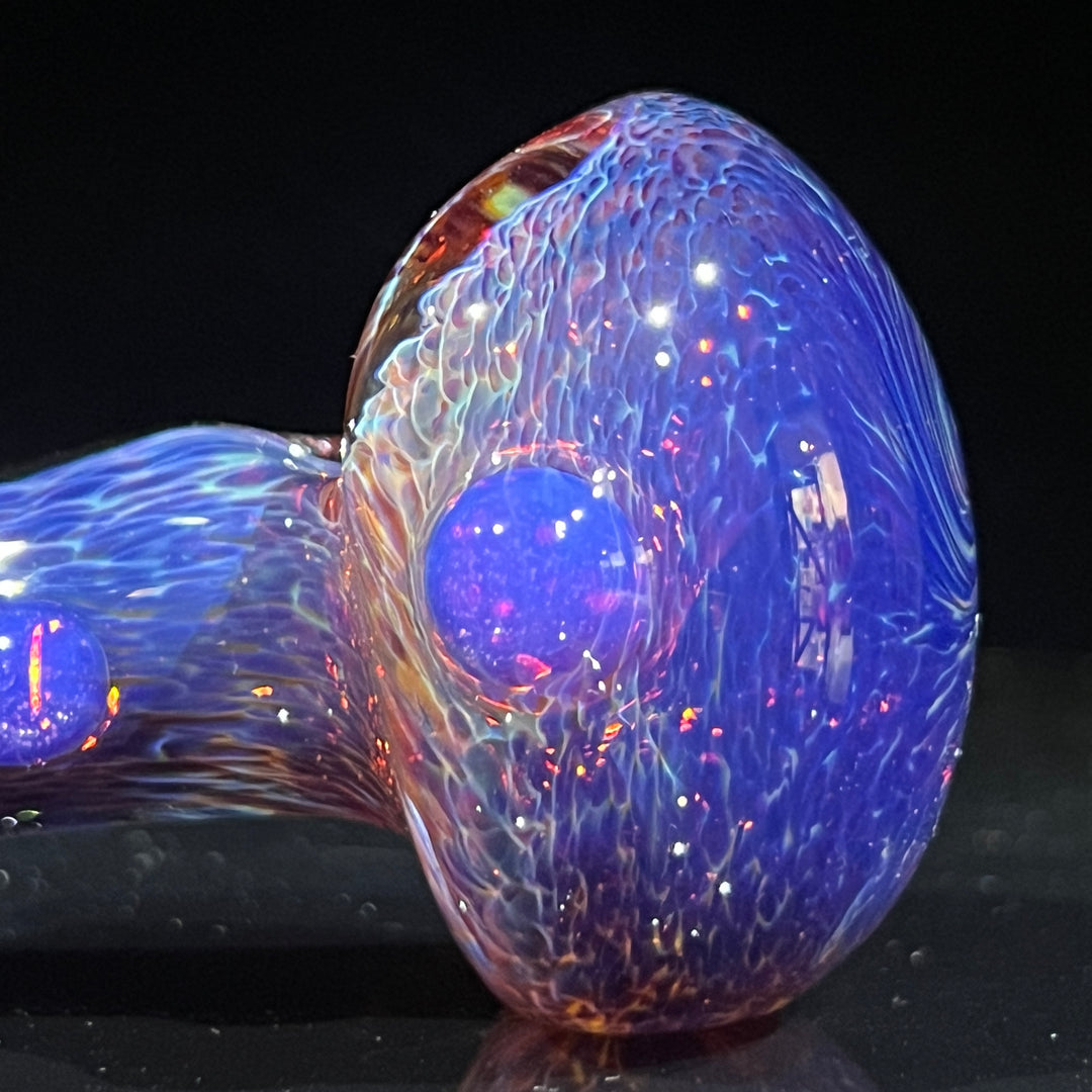 Thick Purple Pipe Glass Pipe Chuck Glass