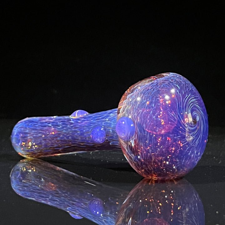 Thick Purple Pipe Glass Pipe Chuck Glass