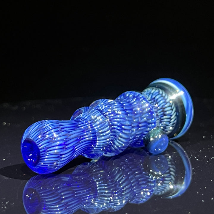 Snakeskin Bat Large Glass Pipe Firekist Glass   