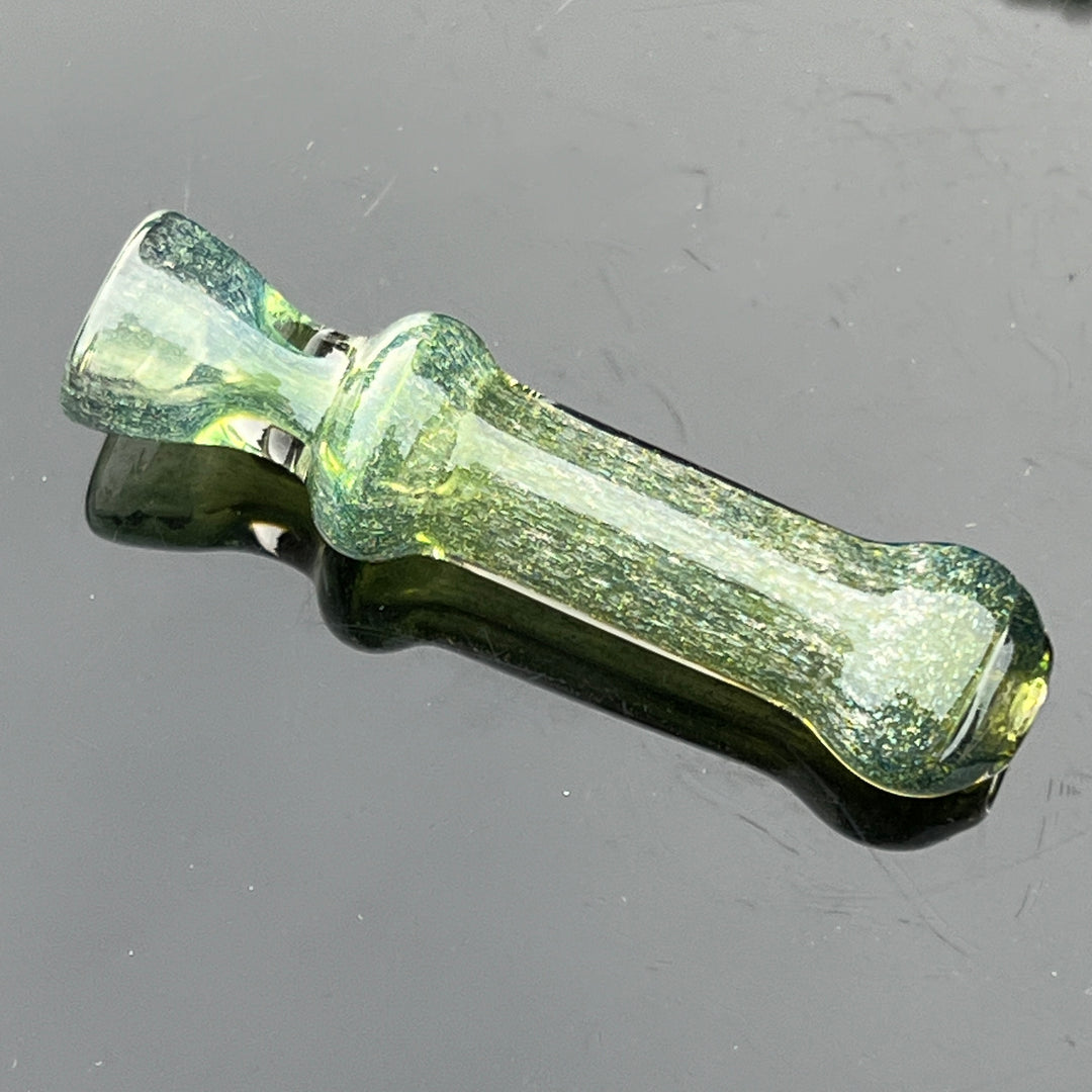 Rainforest Moss Chillum Glass Pipe Schutz Glass   