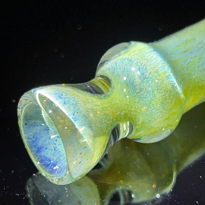 Rainforest Moss Chillum Glass Pipe Schutz Glass   