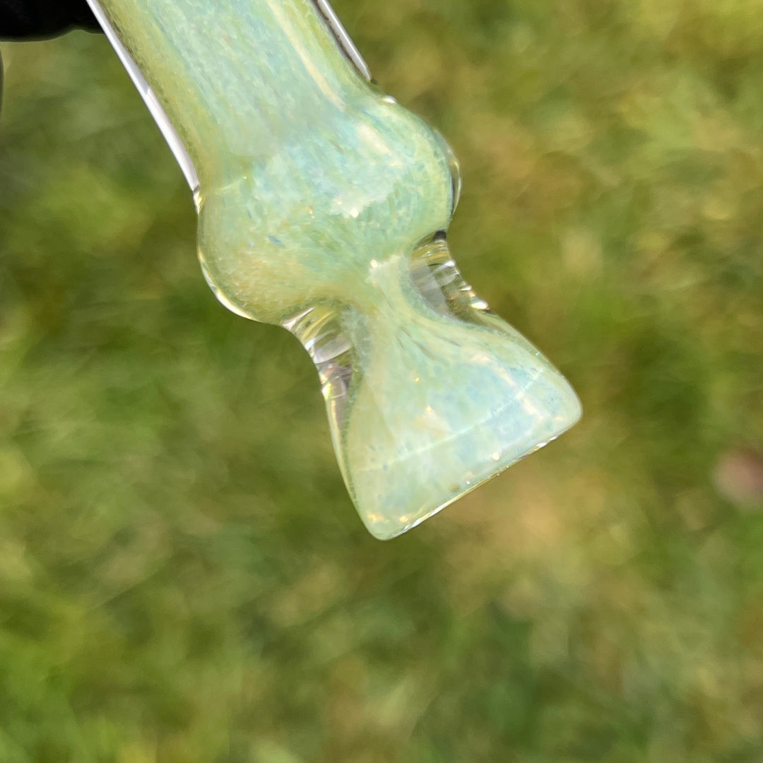 Rainforest Moss Chillum Glass Pipe Schutz Glass   