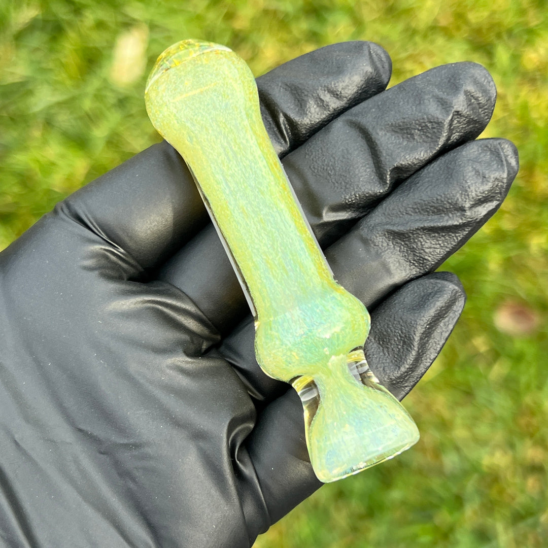 Rainforest Moss Chillum Glass Pipe Schutz Glass   