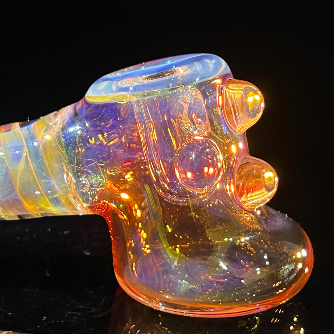 Gold Fumed Hash Hammer Glass Pipe Crondo Glassics   