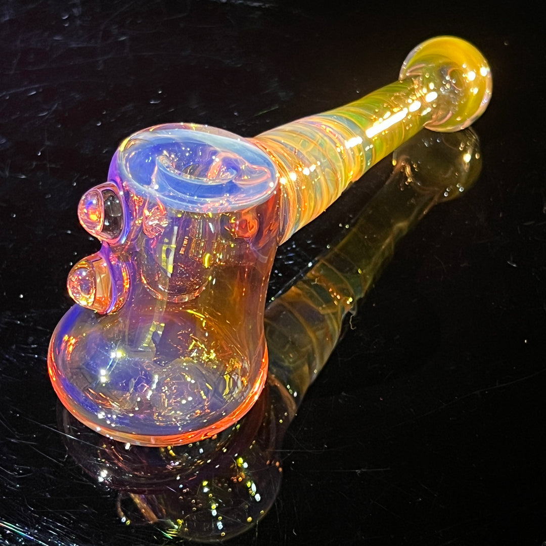 Gold Fumed Hash Hammer Glass Pipe Crondo Glassics   