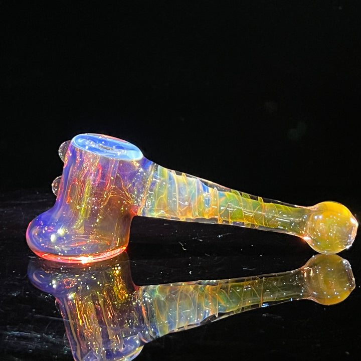 Gold Fumed Hash Hammer Glass Pipe Crondo Glassics   