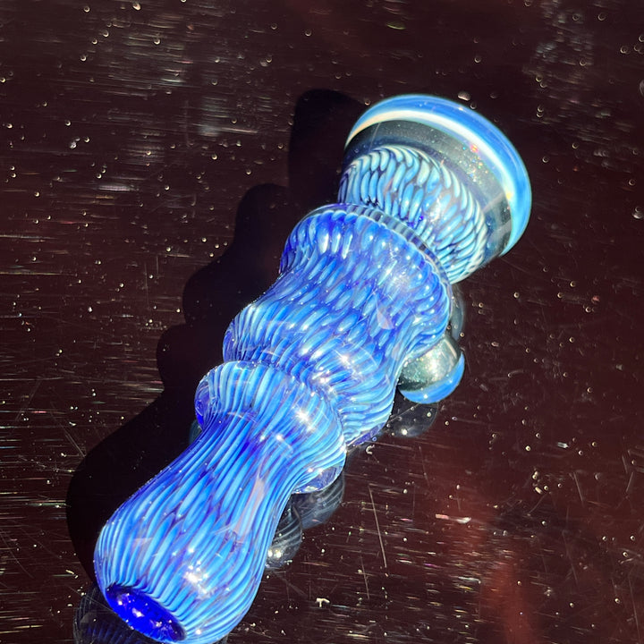 Snakeskin Bat Large Glass Pipe Firekist Glass   