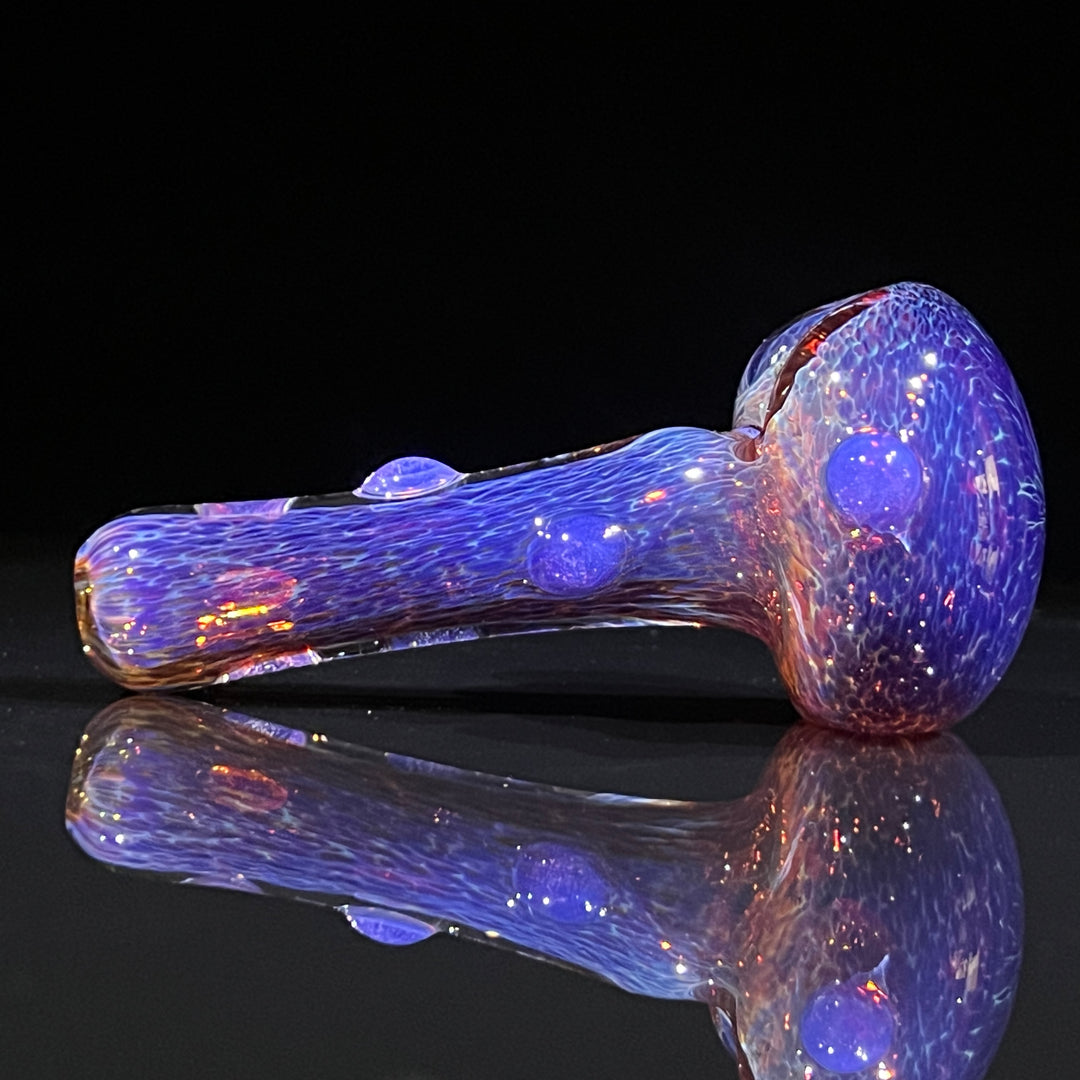 Thick Purple Pipe Glass Pipe Chuck Glass