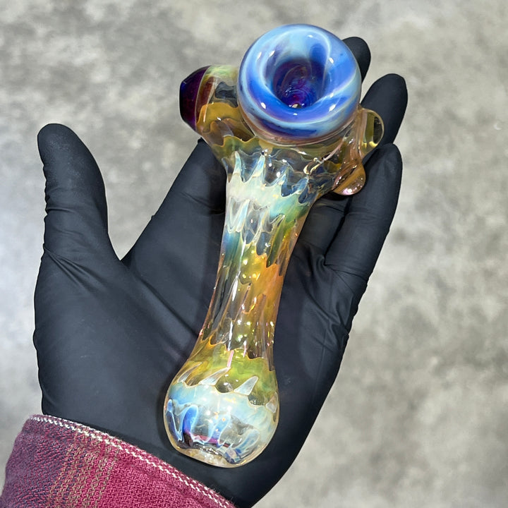 Shad Ryan Fumed Marble Hammer Glass Pipe Shad Ryan   