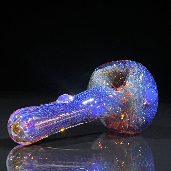 Thick Purple Pipe Glass Pipe Chuck Glass