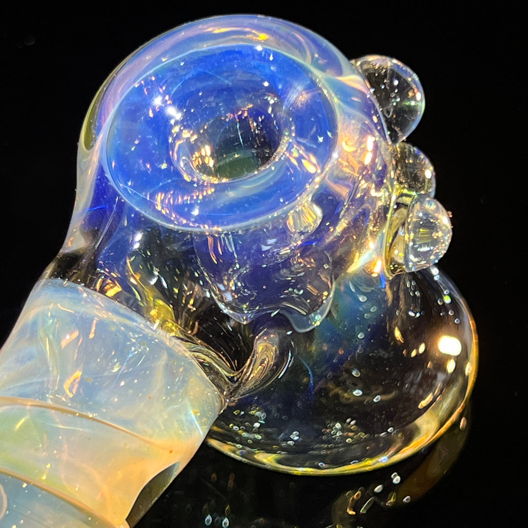 Silver Fumed Hash Hammer Glass Pipe Crondo Glassics   