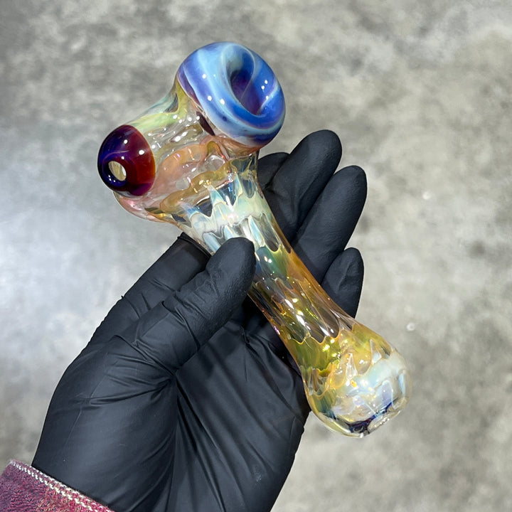 Shad Ryan Fumed Marble Hammer Glass Pipe Shad Ryan   