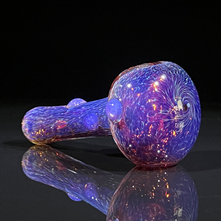 Thick Purple Pipe Glass Pipe Chuck Glass