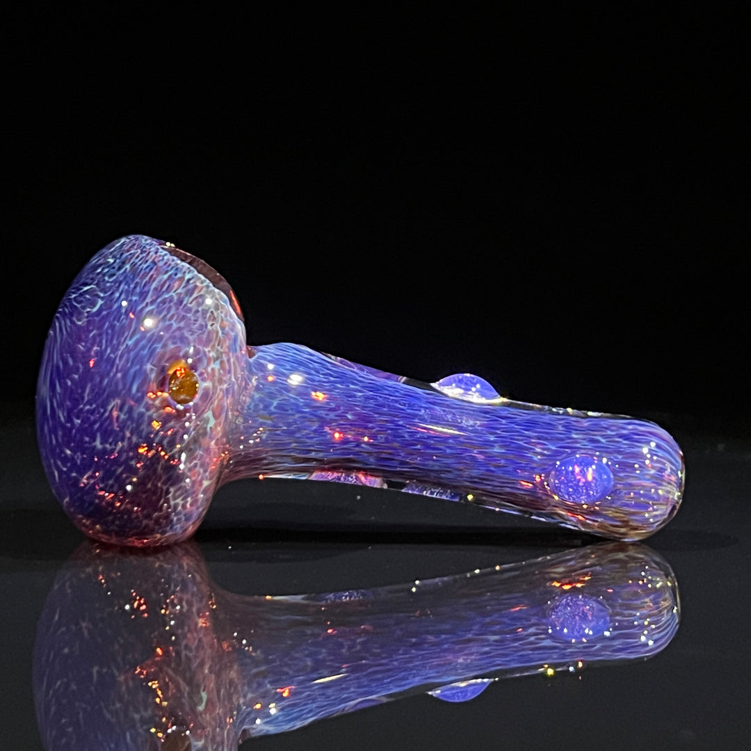 Thick Purple Pipe Glass Pipe Chuck Glass