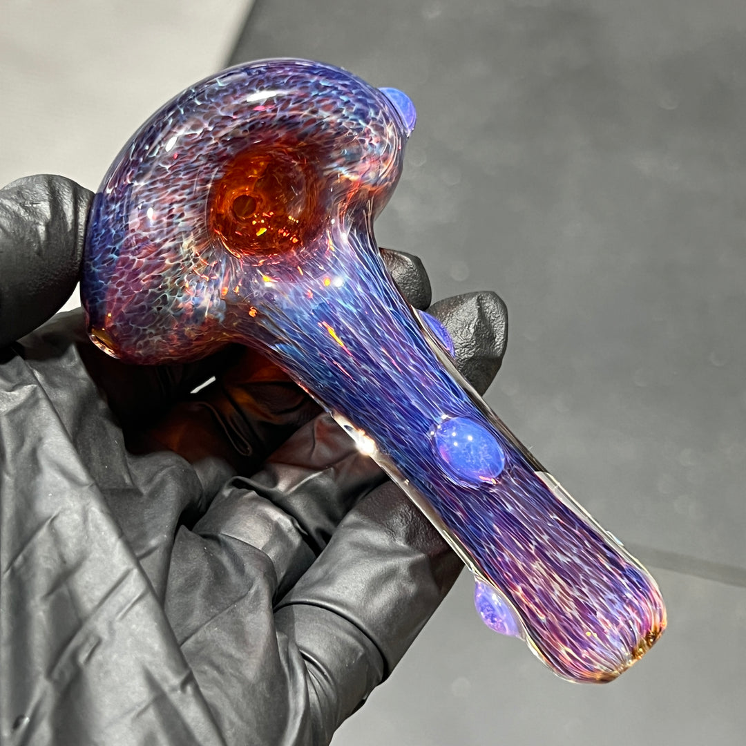 Thick Purple Pipe Glass Pipe Chuck Glass