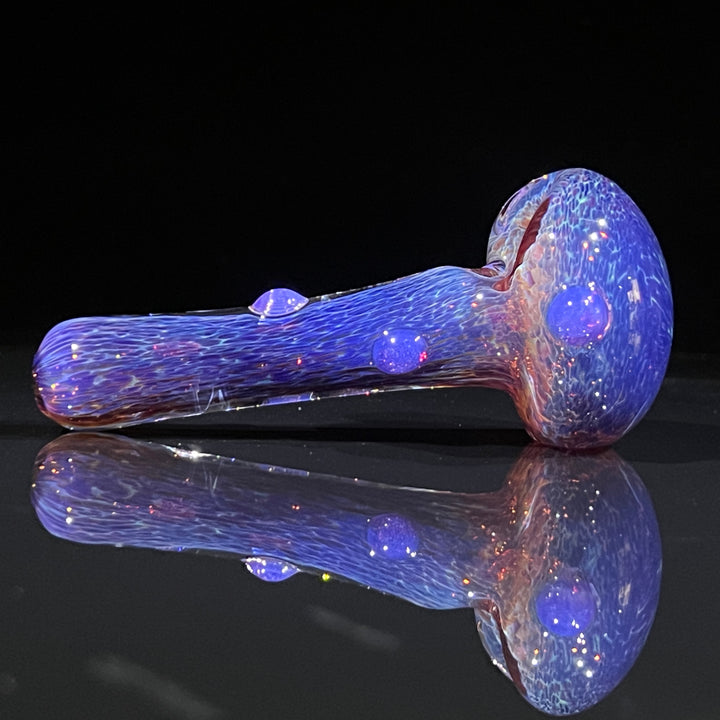 Thick Purple Pipe Glass Pipe Chuck Glass