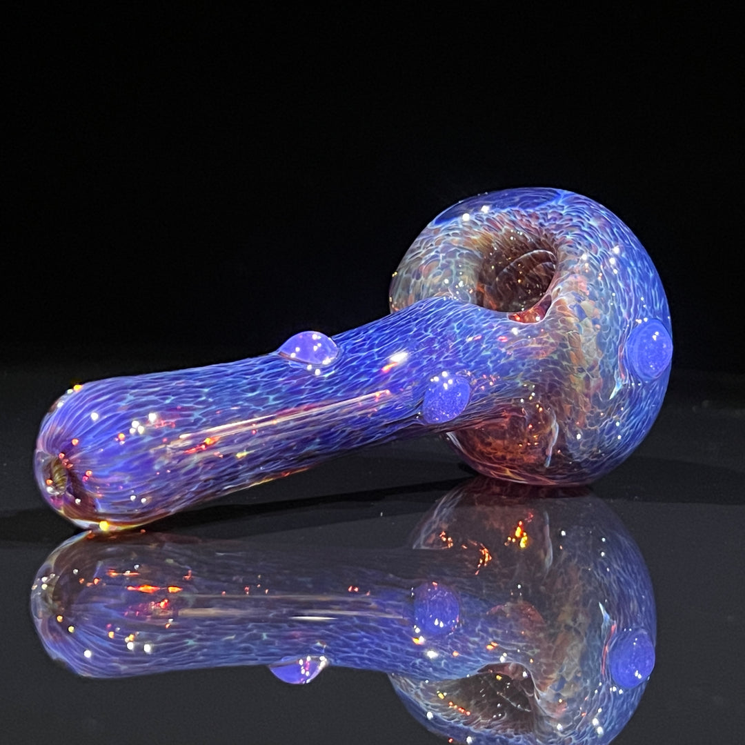 Thick Purple Pipe Glass Pipe Chuck Glass