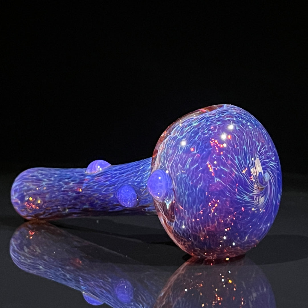 Thick Purple Pipe Glass Pipe Chuck Glass