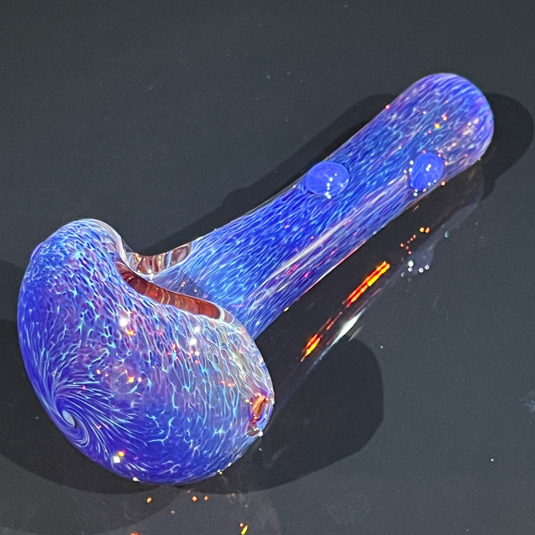 Thick Purple Pipe Glass Pipe Chuck Glass