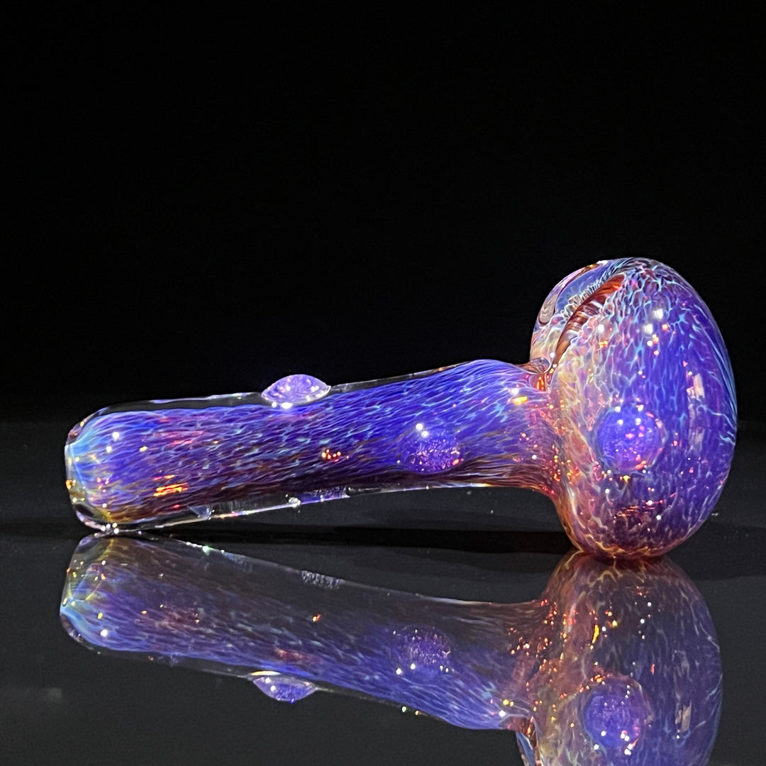 Thick Purple Pipe Glass Pipe Chuck Glass