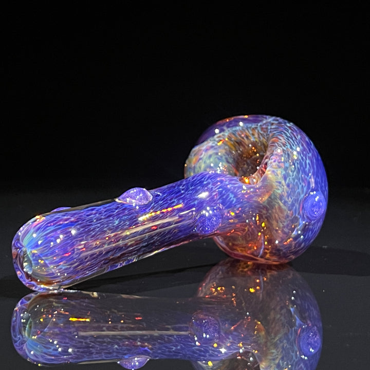 Thick Purple Pipe Glass Pipe Chuck Glass