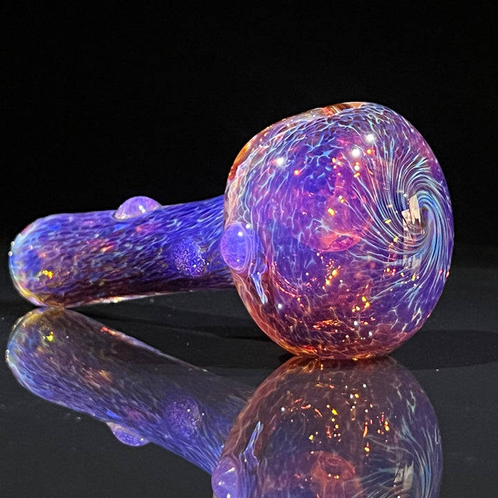 Thick Purple Pipe Glass Pipe Chuck Glass