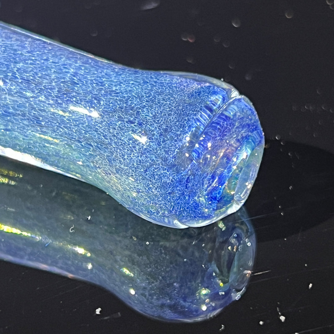 Salish Blue Chillum Glass Pipe Schutz Glass   