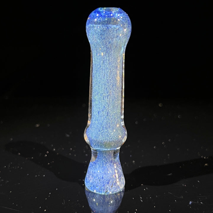 Salish Blue Chillum Glass Pipe Schutz Glass   