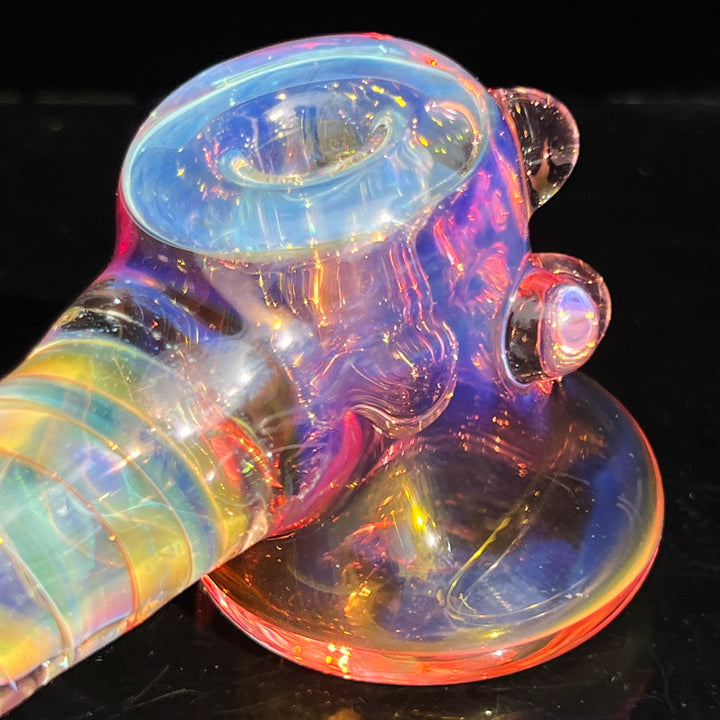 Gold Fumed Hash Hammer Glass Pipe Crondo Glassics   