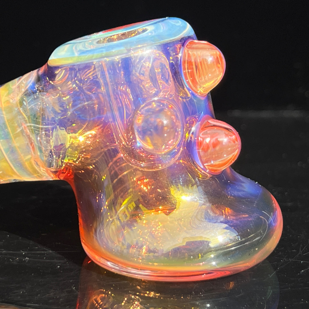 Gold Fumed Hash Hammer Glass Pipe Crondo Glassics   