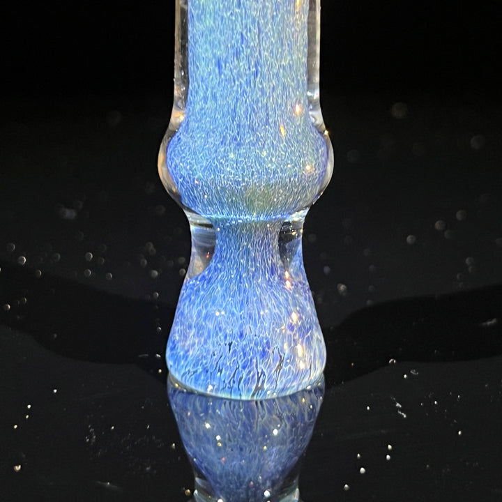 Salish Blue Chillum Glass Pipe Schutz Glass   