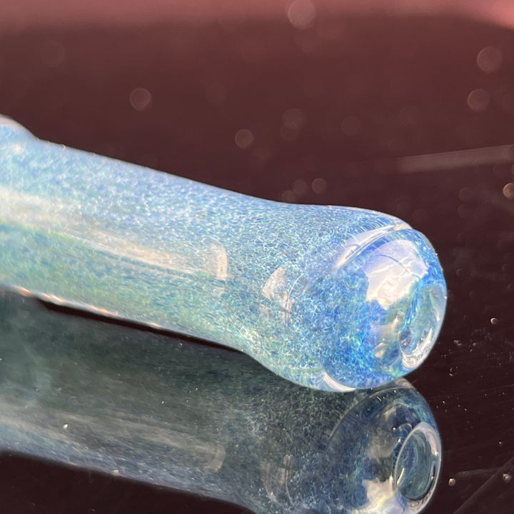 Salish Blue Chillum Glass Pipe Schutz Glass   