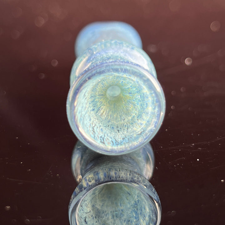 Salish Blue Chillum Glass Pipe Schutz Glass   