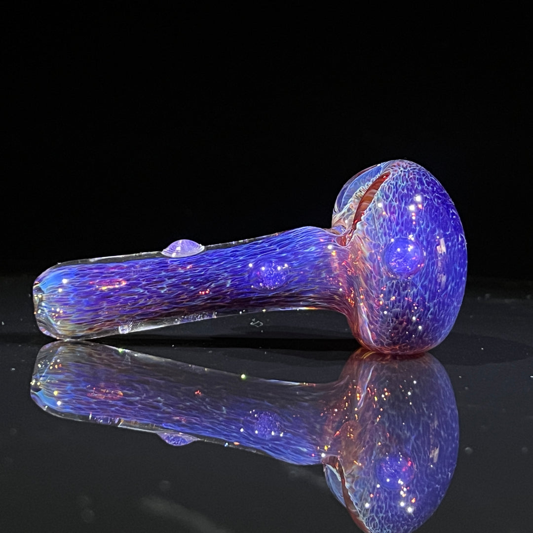 Thick Purple Pipe Glass Pipe Chuck Glass