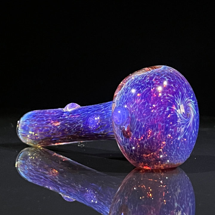 Thick Purple Pipe Glass Pipe Chuck Glass