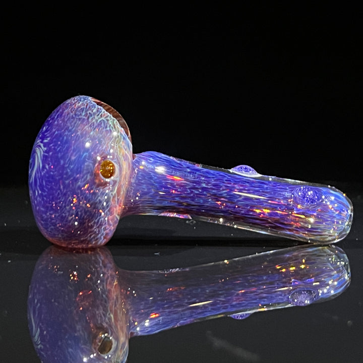 Thick Purple Pipe Glass Pipe Chuck Glass