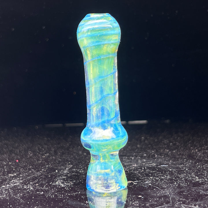 Titan Coil Chillum Glass Pipe Schutz Glass   