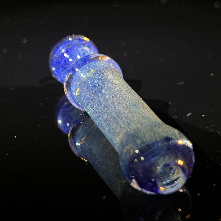 Salish Blue Chillum Glass Pipe Schutz Glass   