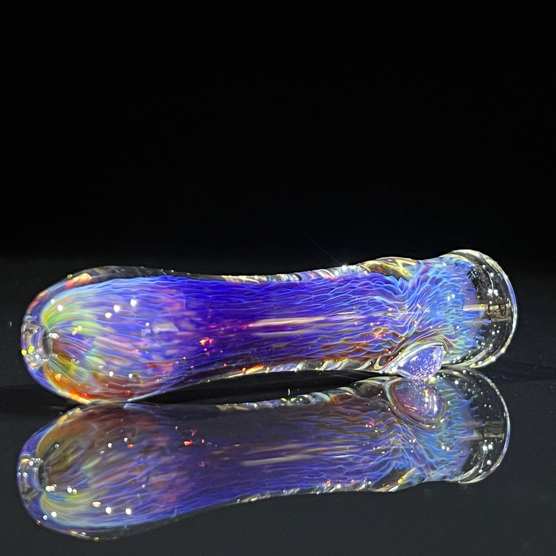 Thick Purple Chillum Glass Pipe Chuck Glass