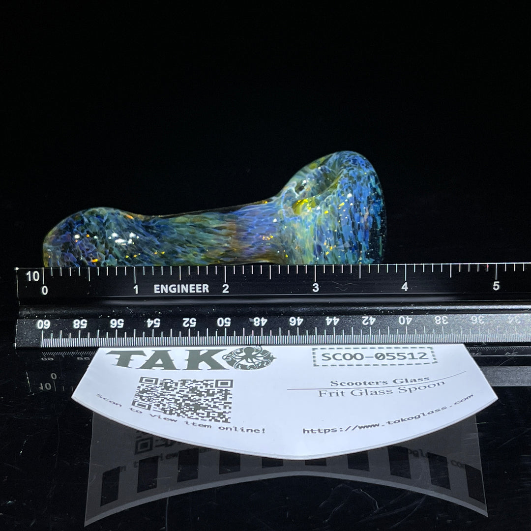 Frit Glass Spoon Glass Pipe Scooters Glass   