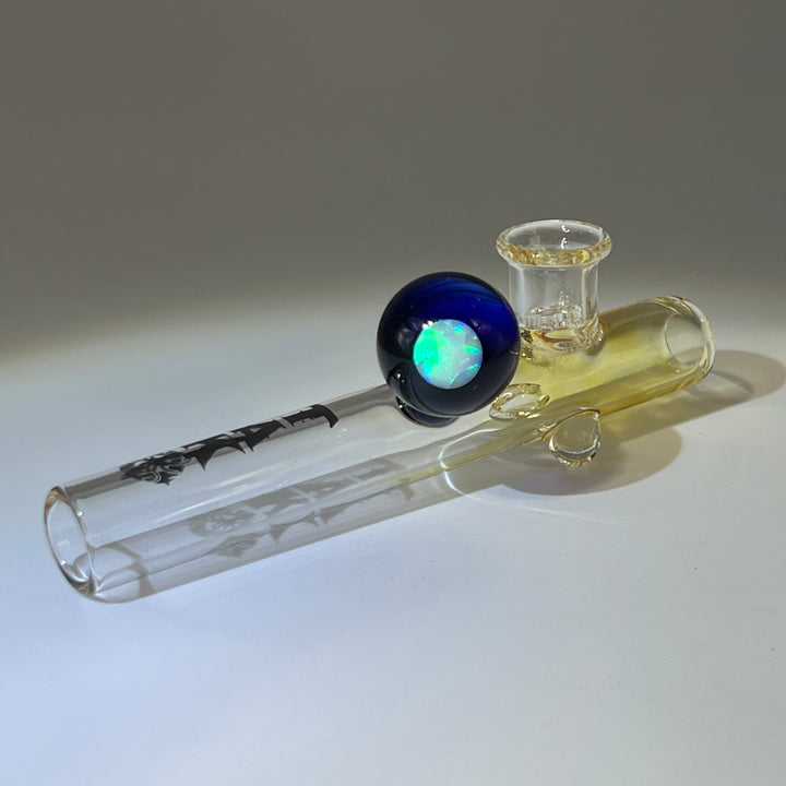 Opal Shooter Glass Pipe Tako Glass   