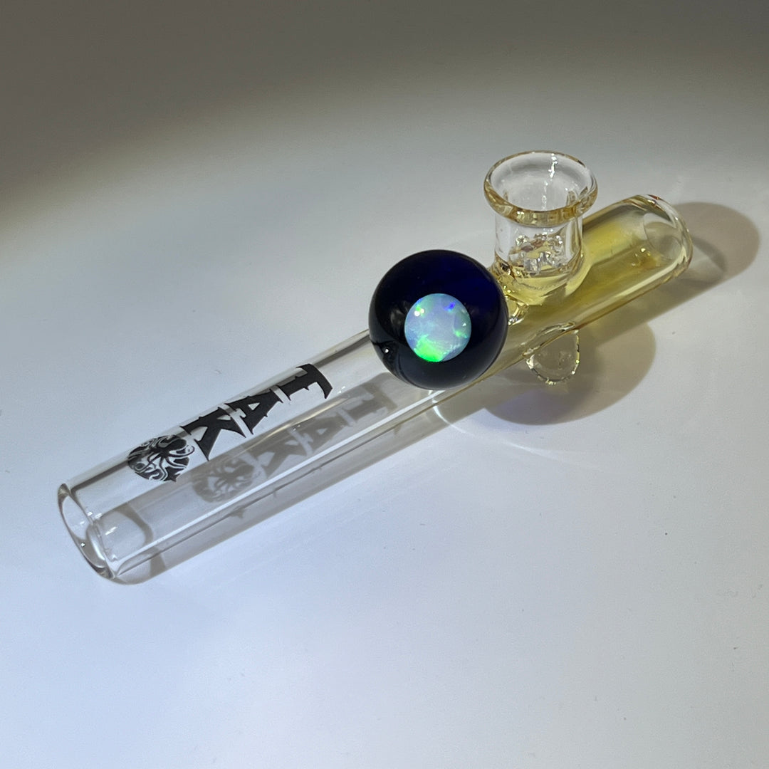 Opal Shooter Glass Pipe Tako Glass   