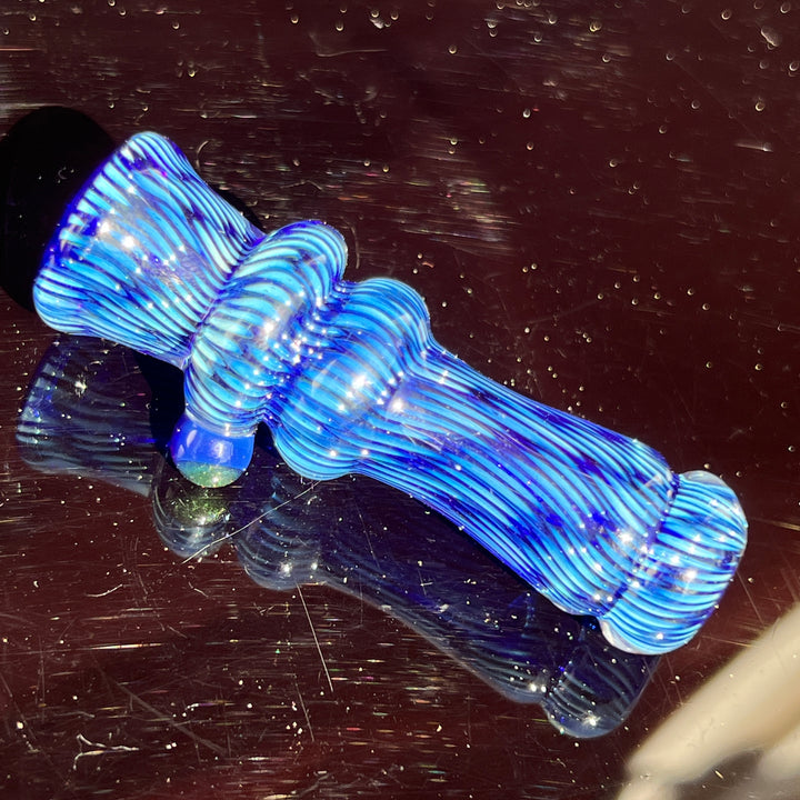 Snakeskin Bat Small Glass Pipe Firekist Glass   