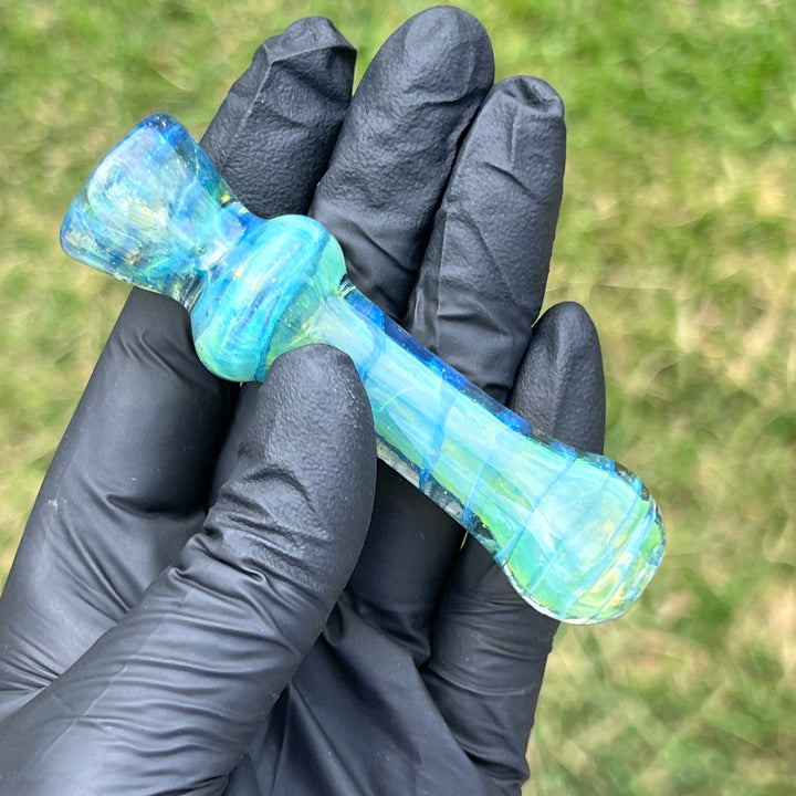 Titan Coil Chillum Glass Pipe Schutz Glass   