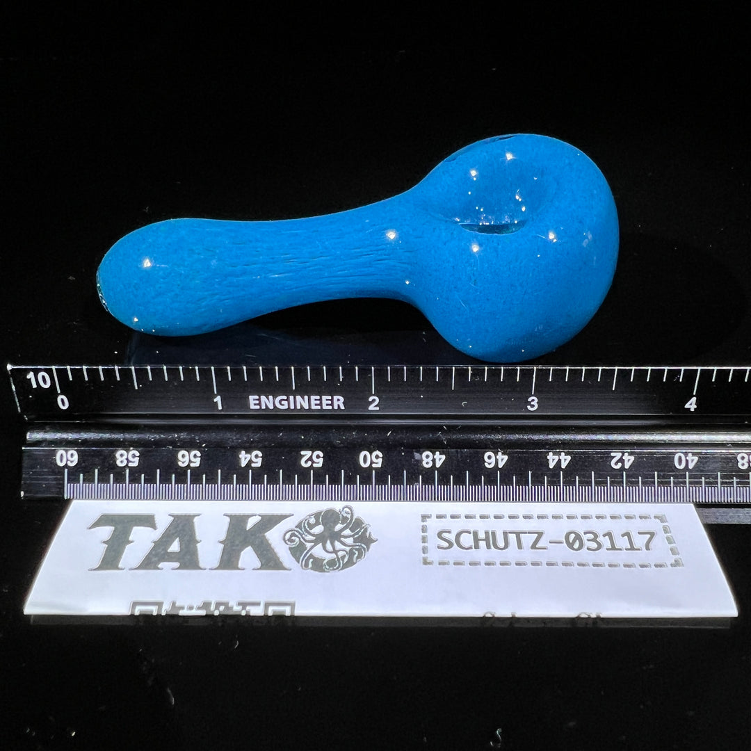 Seaside Turquoise Pipe Glass Pipe Schutz Glass   