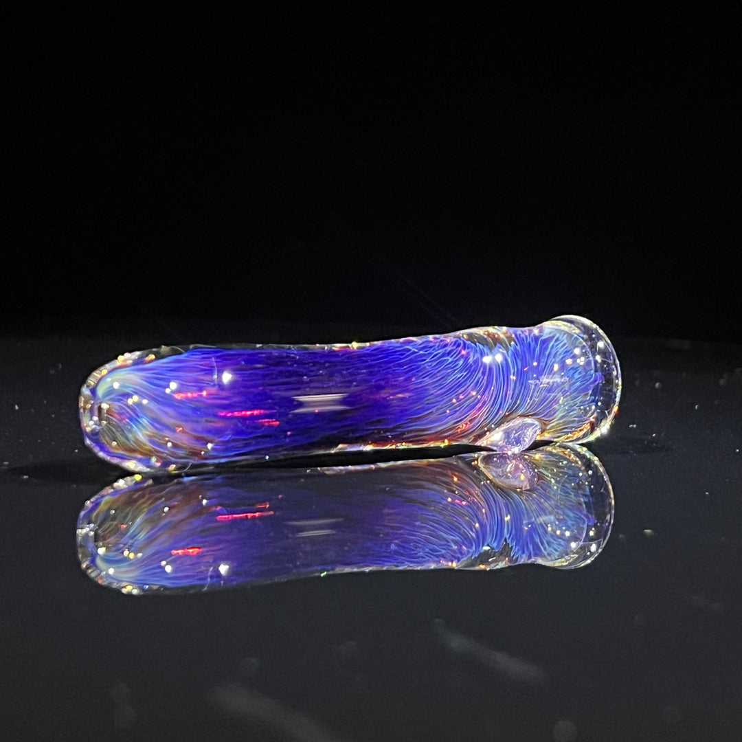 Thick Purple Chillum Glass Pipe Chuck Glass