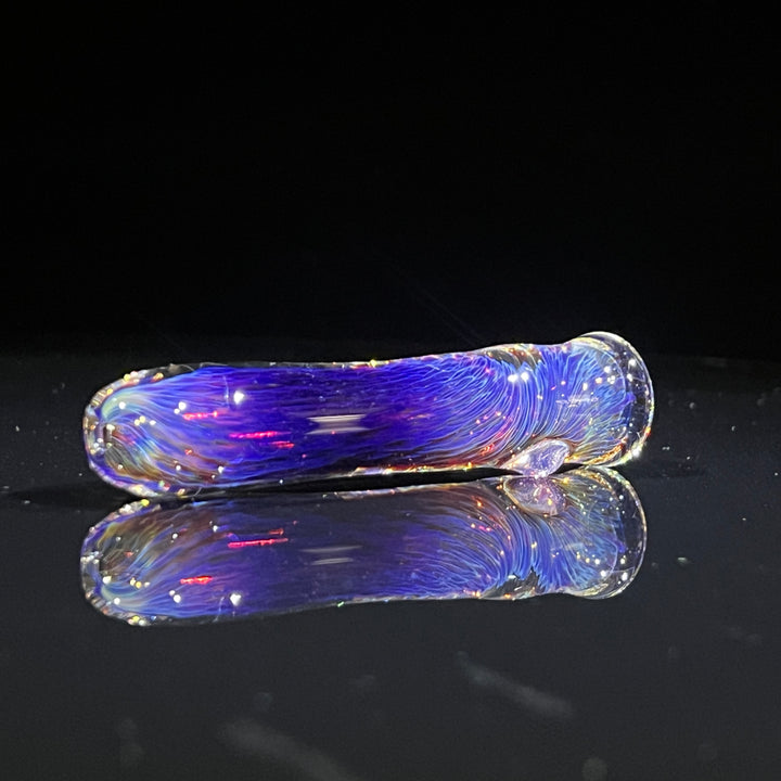 Thick Purple Chillum Glass Pipe Chuck Glass