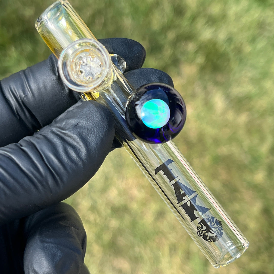 Opal Shooter Glass Pipe Tako Glass   