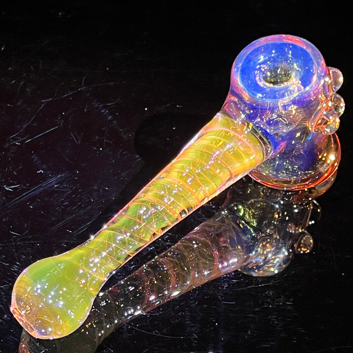 Gold Fumed Hash Hammer Glass Pipe Crondo Glassics   