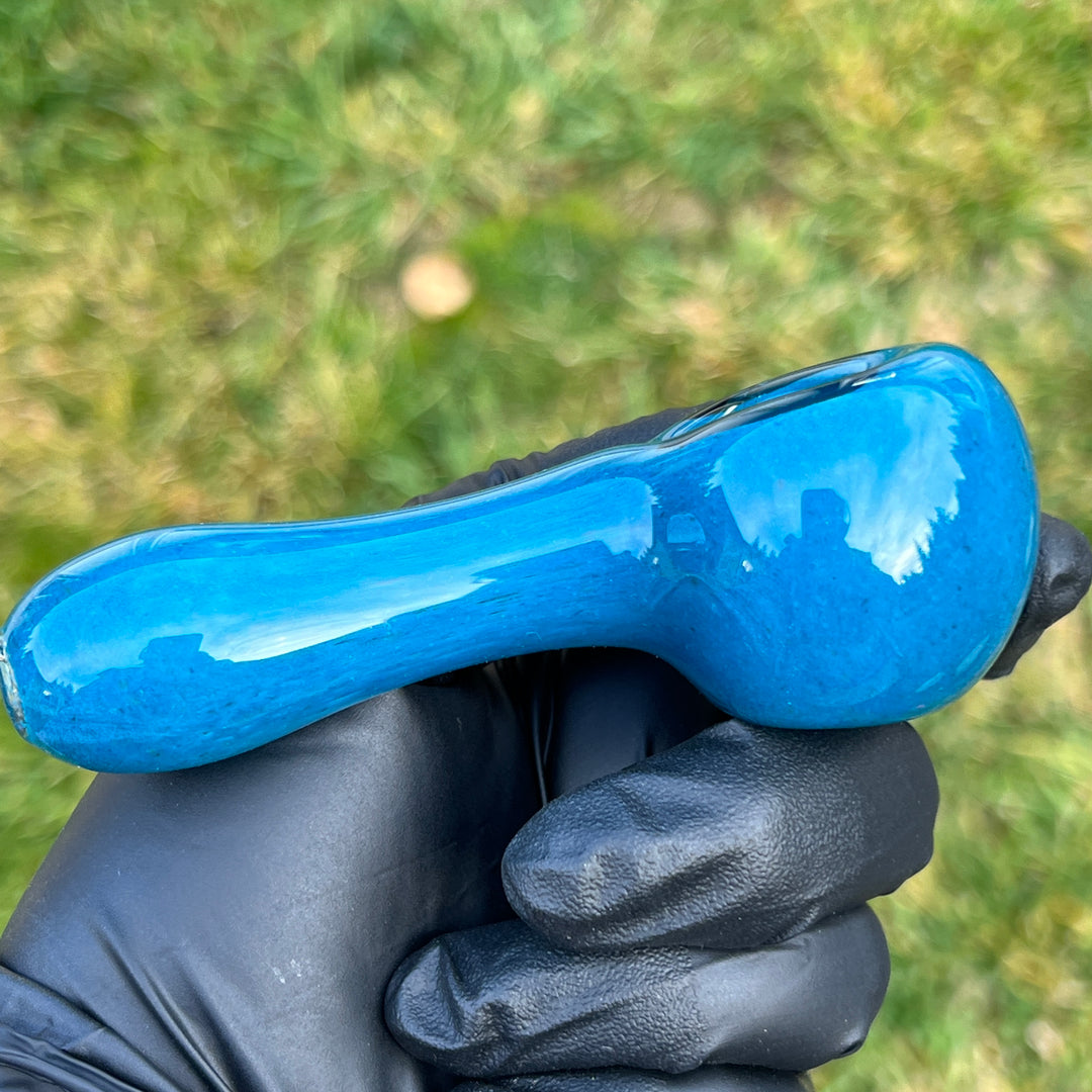 Seaside Turquoise Pipe Glass Pipe Schutz Glass   